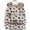 Childhome Dětský batoh My First Bag Canvas Leopard