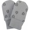 LODGER Mittens Print Rib Sharkskin