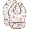 LÄSSIG BABIES LÄSSIG Lightweight Bib Little Forest fox (Varianta Lightweight Bib 2022 Garden Explorer boys)