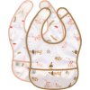 LÄSSIG BABIES LÄSSIG Lightweight Bib Little Forest fox (Varianta Lightweight Bib 2022 Garden Explorer boys)