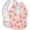 LÄSSIG BABIES LÄSSIG Lightweight Bib Little Forest fox (Varianta Lightweight Bib 2022 Garden Explorer boys)