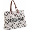 Childhome Cestovní taška Family Bag Canvas Leopard