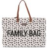 Childhome Cestovní taška Family Bag Canvas Leopard