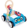 BABY EINSTEIN Hračka dřevěná aktivní vlečka Discovery Buggy HAPE 12m+