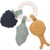 Lässig 4babies                                                                   Teether Ring Natural Rubber butterfly