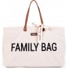 Childhome Cestovní taška Family Bag Teddy Off White