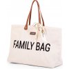 Childhome Cestovní taška Family Bag Teddy Off White