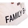 Childhome Cestovní taška Family Bag Teddy Off White