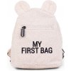 Childhome Dětský batoh My First Bag Teddy Off White