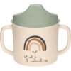 Lässig BABIES Sippy Cup PP/Cellulose Tiny Farmer Sheep/Goose blue