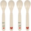 LÄSSIG BABIES LÄSSIG Spoon Set PP/Cellulose Happy Rascals 2025 heart lavender (Varianta LÄSSIG Spoon Set PP/Cellulose 2024 Garden Explorer)