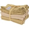LODGER Swaddler Flower Tribe 3balení 70 x 70 cm Sand