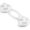 ZOPA Mini zámek skříněk ohebný 2ks, white (Varianta white)