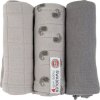 LODGER Swaddler Flame Tribe 3balení 70 x 70 cm Mist