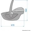 Maxi-Cosi Pebble 360 2023 (Varianta Essential Grey)