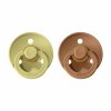 BIBS Colour cumliky z prirodneho kaucuku 2ks ChocolateSand