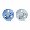 BIBS Colour cumliky z prirodneho kaucuku 2ks SkyBlueBabyBlue