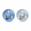 BIBS Colour cumliky z prirodneho kaucuku 2ks SkyBlueBabyBlue