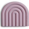 Mushie silikonove hryzatko Rainbow Mauve