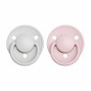BIBS De Lux cumliky z prirodneho kaucuku silikonu 2ks Haze Blossom