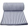 Dětská pletená deka spring, WHITE-GREY / BÍLO-ŠEDÁ