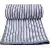 pletena deka spring white grey