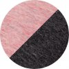 CEBA CEBA Prostěradlo do kočárku 73-80 x 30-37 cm 2 ks Dark Grey+Pink