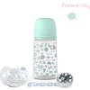 SUAVINEX SADA 270ml + DUDLÍK FYZIOLOGICKÝ 0/6M + KLIP MEMORIES - MODRÝ