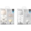 SUAVINEX | SADA LÁHEV 270ml + dudlík fyziologický 0/6m + klip JOY - stříbrná (Varianta SUAVINEX | SADA LÁHEV 270ml + dudlík fyziologický 0/6m + klip JOY - stříbrná)