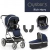 BabyStyle Oyster3 základní set 4 v 1 - Rich Navy 2022