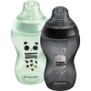 Tommee Tippee Kojenecká láhev C2N s obrázky 2ks 340ml, 3+m