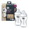 Tommee Tippee Kojenecká láhev C2N, 2ks 340ml, 3+m