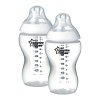 Tommee Tippee Kojenecká láhev C2N, 2ks 340ml, 3+m