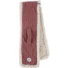 LODGER Muffler Empire Fleece Rosewood