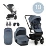 EASYWALKER EASYWALKER Set XL kočárek kombinovaný Harvey3 Steel Blue s příslušenstvím