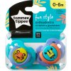 Tommee Tippee Šidítko C2N silikon Fun 2ks 0-6m