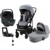 BRITAX Set kočárek Smile III + hluboká korba + autosedačka Baby Safe iSense + báze