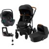 BRITAX Set kočárek Smile III + hluboká korba + autosedačka Baby Safe iSense + báze