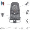 ZOPA Lehačka Moyo Air, Mesh (Varianta Mesh Grey)
