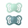 BIBS Couture cumliky z prirodneho kaucuku zo silikonu 2ks NordicMintIslandSea
