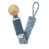 BIBS Paci Braid klip na cumlík Sage / Ivory