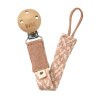 BIBS Paci Braid klip na cumlík Sage / Ivory