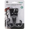 ZOPA Dvojitý háček na kočárek 2 ks (Varianta Black)