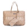 Childhome Cestovní taška Family Bag Puffered Beige