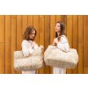 Childhome Cestovní taška Family Bag Puffered Beige