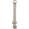 wood pacifier clip pure khaki