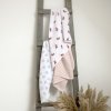 Lässig BABIES Swaddle Burp blanket 60x60 Little Forest fox