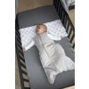 Sametový spací vak 6-18m - Light grey