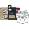 Tommee Tippee Kojenecká láhev C2N 260ml, 0m+, 2+1 zdarma