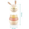 ZOPA Dřevěné nasazovací zvířátko (Varianta Rabbit)